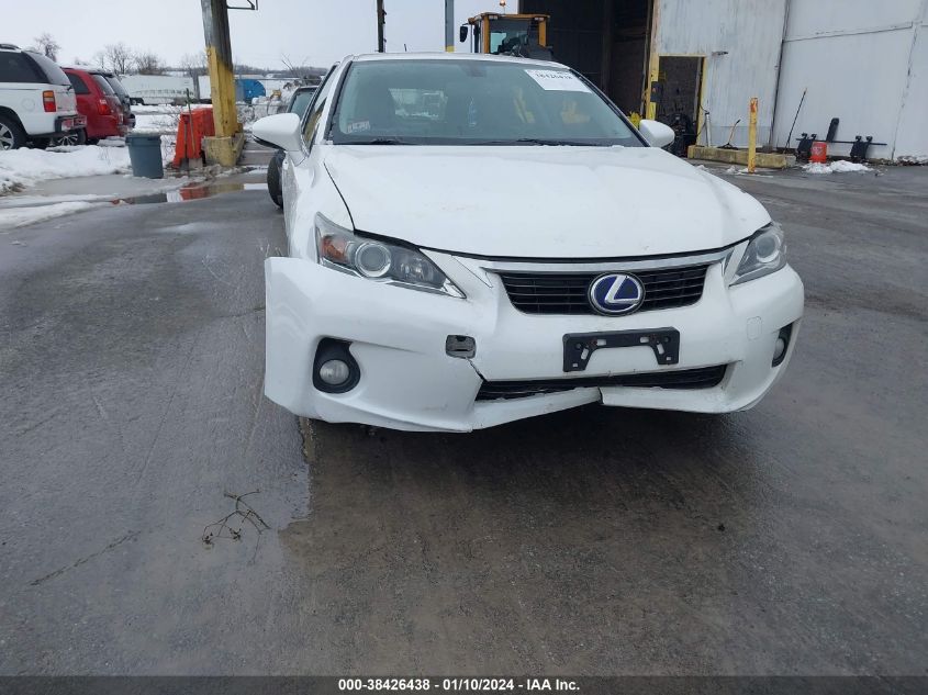 2013 LEXUS CT 200H - JTHKD5BH2D2147605