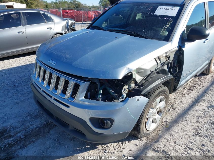 2013 JEEP COMPASS SPORT - 1C4NJCBA3DD250776