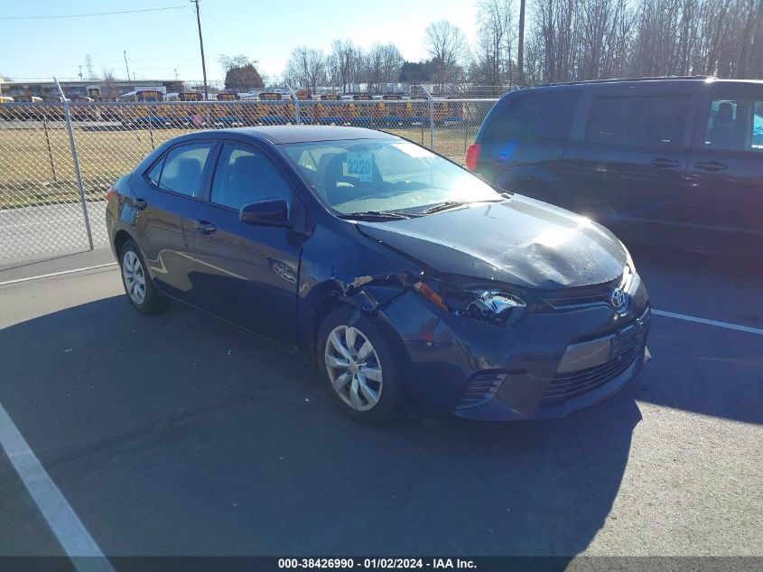 2015 TOYOTA COROLLA LE - 2T1BURHE4FC330983