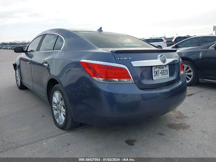 2013 BUICK LACROSSE LEATHER GROUP - 1G4GC5GR2DF260664