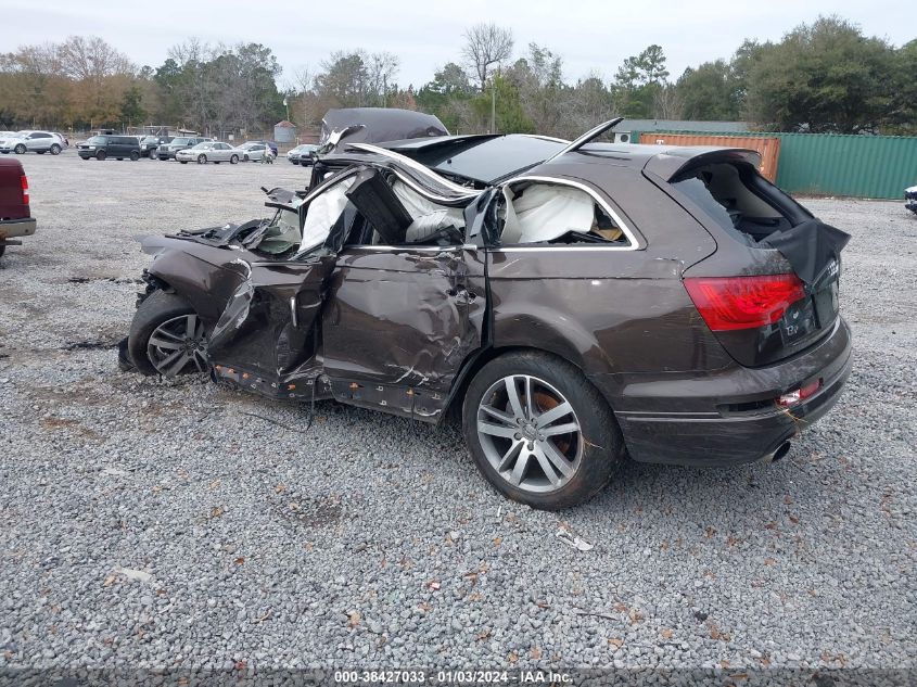 2013 AUDI Q7 3.0 TDI PREMIUM - WA1VMAFE8DD003756