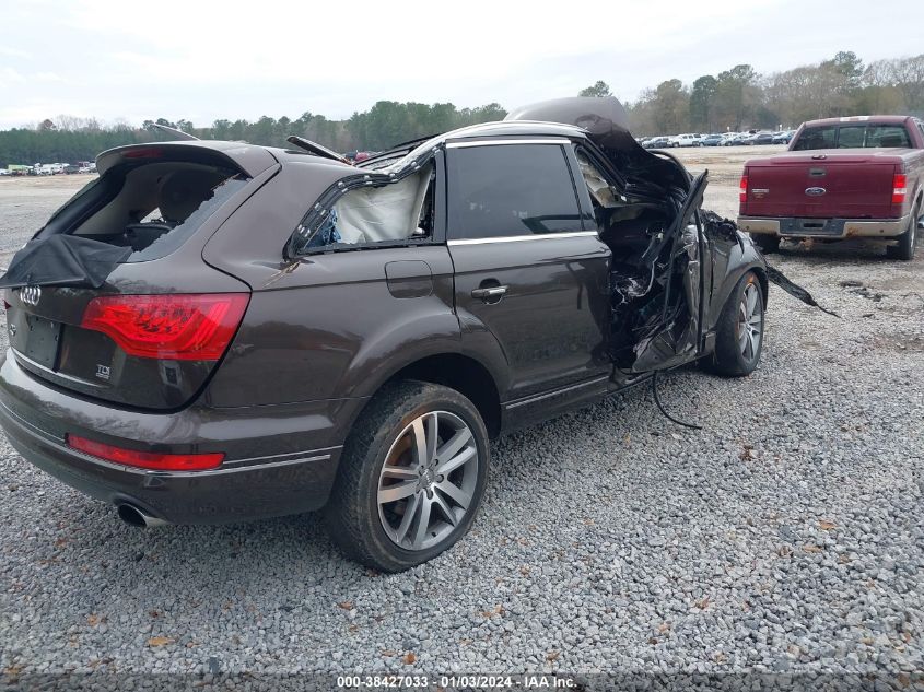 2013 AUDI Q7 3.0 TDI PREMIUM - WA1VMAFE8DD003756
