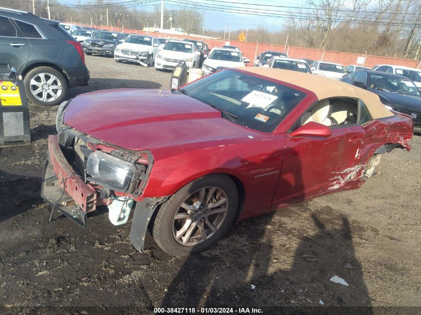 2013 CHEVROLET CAMARO 1LT - 2G1FB3D3XD9219658