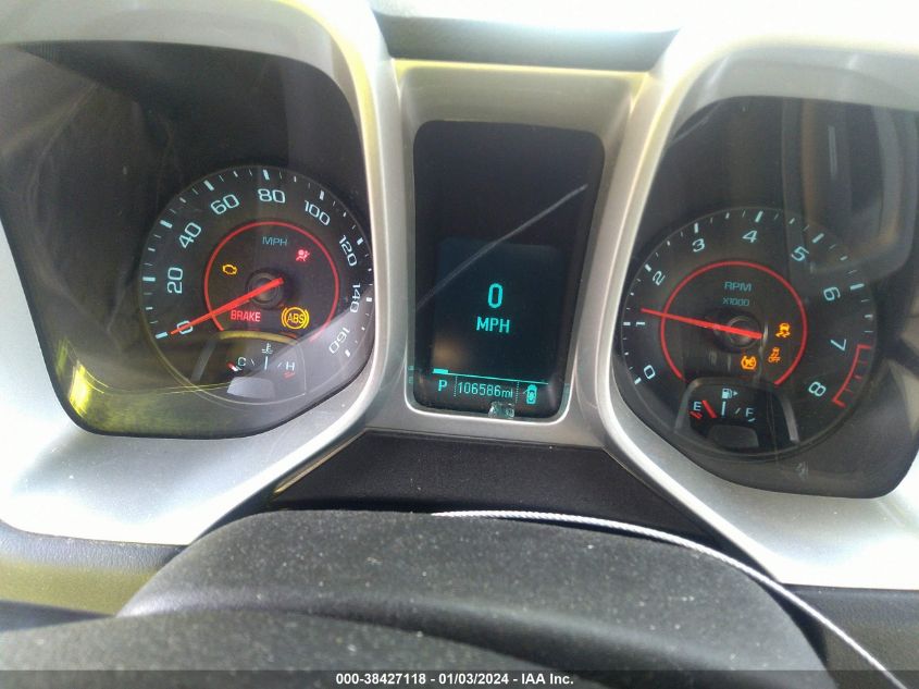 2013 CHEVROLET CAMARO 1LT - 2G1FB3D3XD9219658