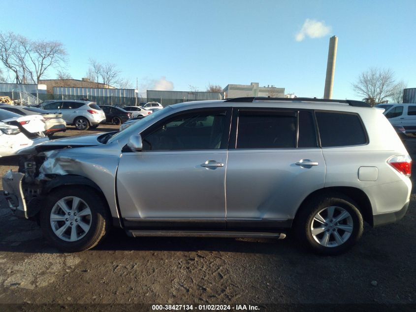 2013 TOYOTA HIGHLANDER - 5TDZA3EH6DS041191
