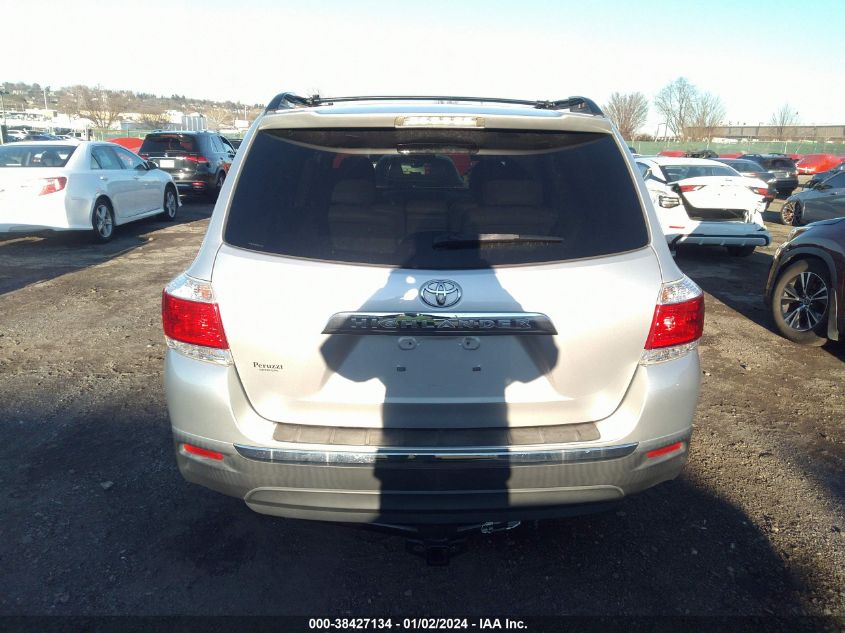 2013 TOYOTA HIGHLANDER - 5TDZA3EH6DS041191
