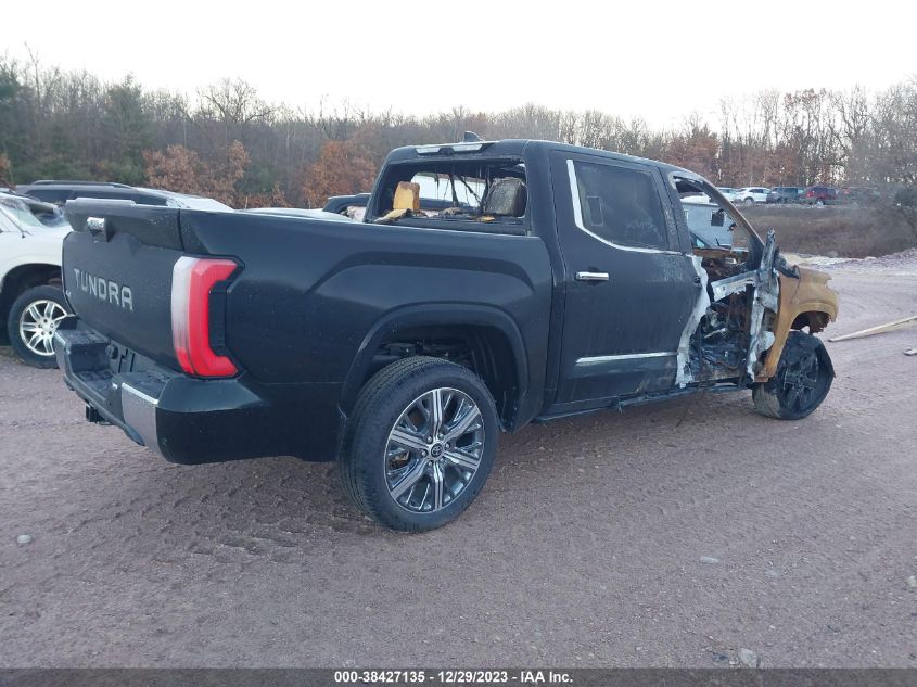 2022 TOYOTA TUNDRA HYBRID CAPSTONE - 5TFVC5DB9NX009526
