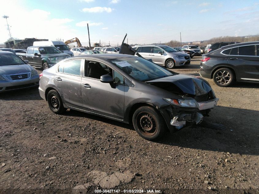2013 HONDA CIVIC LX - 2HGFB2F55DH522242