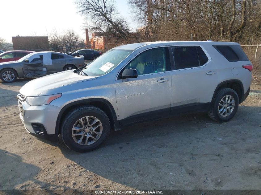 2020 CHEVROLET TRAVERSE LS - 1GNERFKW0LJ288981