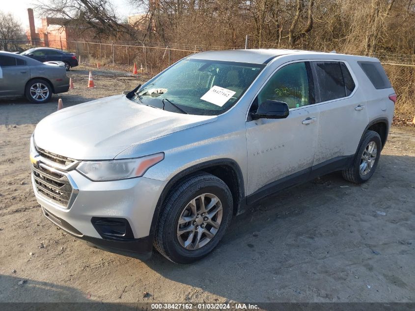 2020 CHEVROLET TRAVERSE LS - 1GNERFKW0LJ288981