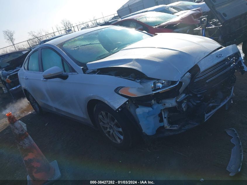 2016 FORD FUSION S - 3FA6P0G76GR261996