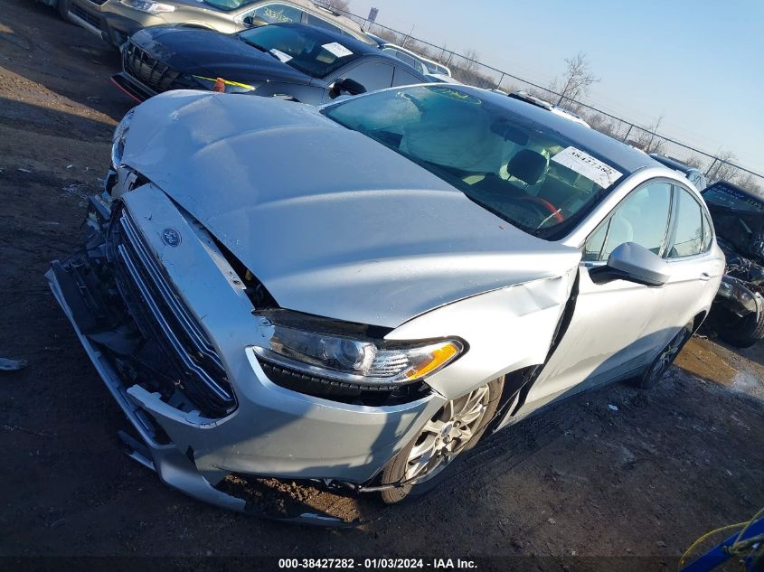 2016 FORD FUSION S - 3FA6P0G76GR261996