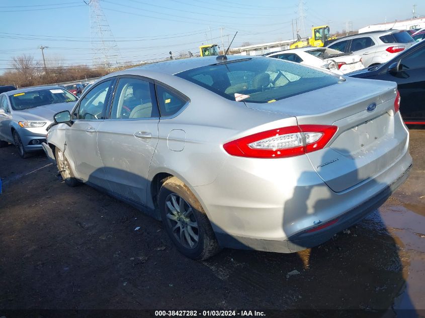 2016 FORD FUSION S - 3FA6P0G76GR261996