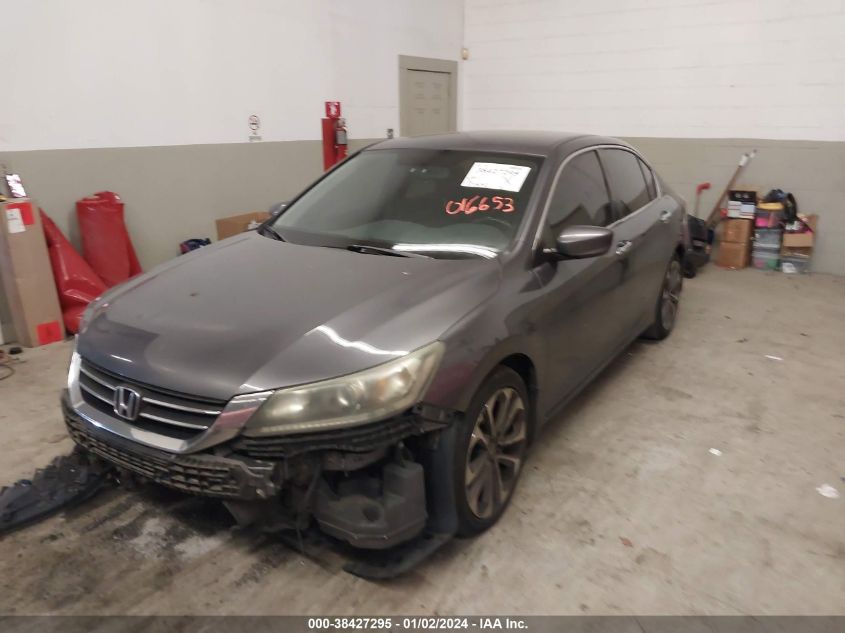 2014 HONDA ACCORD SPORT - 1HGCR2E55EA016653