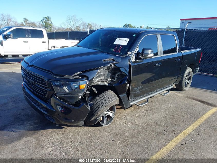 2021 RAM 1500 BIG HORN  4X2 5'7 BOX - 1C6RREFT8MN660895