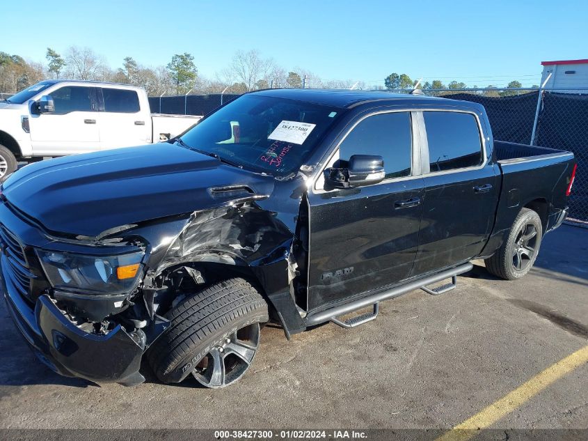 2021 RAM 1500 BIG HORN  4X2 5'7 BOX - 1C6RREFT8MN660895