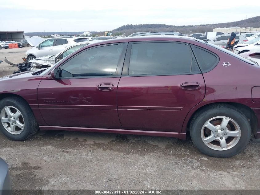 2G1WH52K549127815 | 2004 CHEVROLET IMPALA