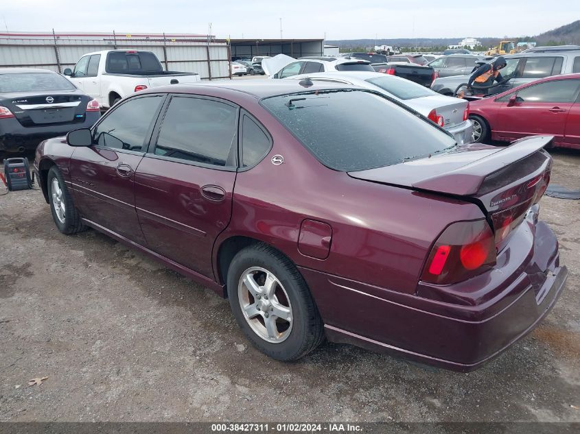 2G1WH52K549127815 | 2004 CHEVROLET IMPALA