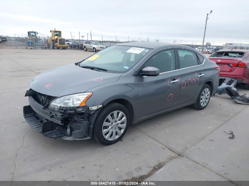 2015 NISSAN SENTRA S/SV/SR/SL - 3N1AB7AP3FY281344