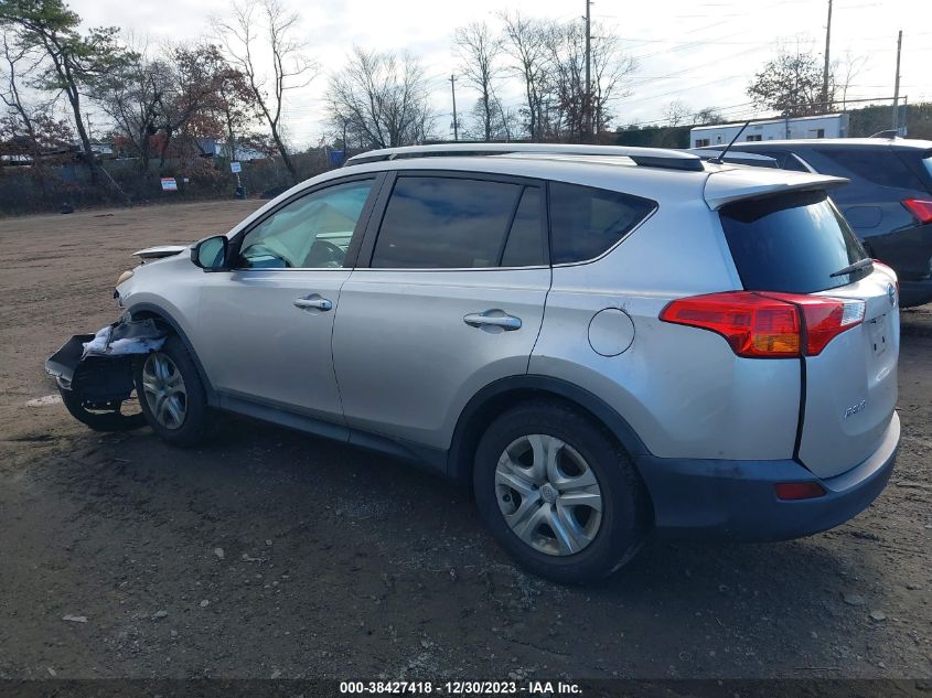 2015 TOYOTA RAV4 LE - 2T3BFREV4FW287590