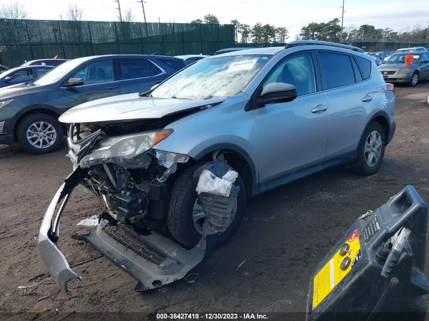 2015 TOYOTA RAV4 LE - 2T3BFREV4FW287590