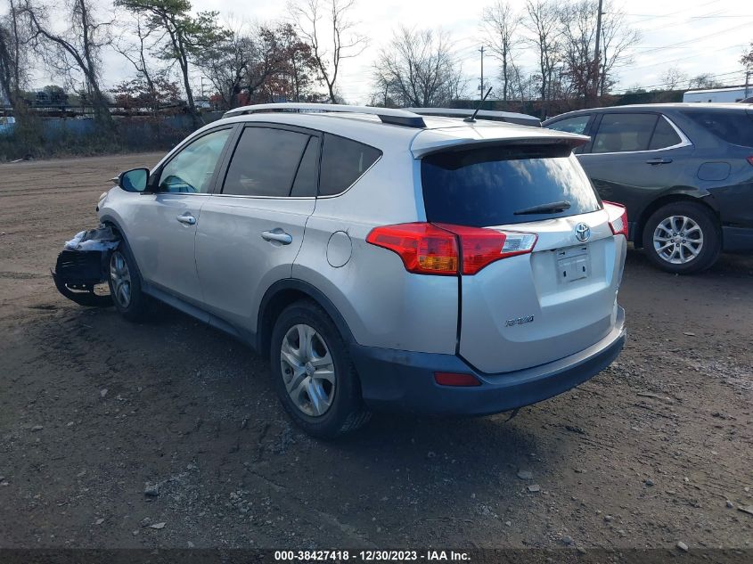 2015 TOYOTA RAV4 LE - 2T3BFREV4FW287590