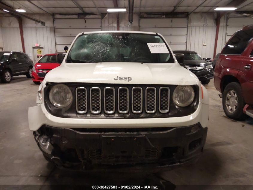 2017 JEEP RENEGADE SPORT - ZACCJBAB0HPF61827