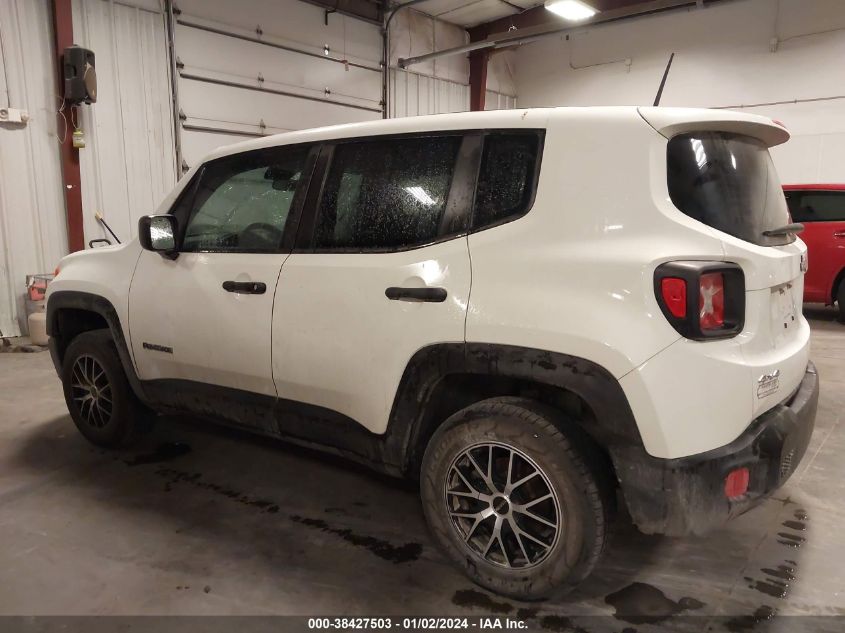 2017 JEEP RENEGADE SPORT - ZACCJBAB0HPF61827