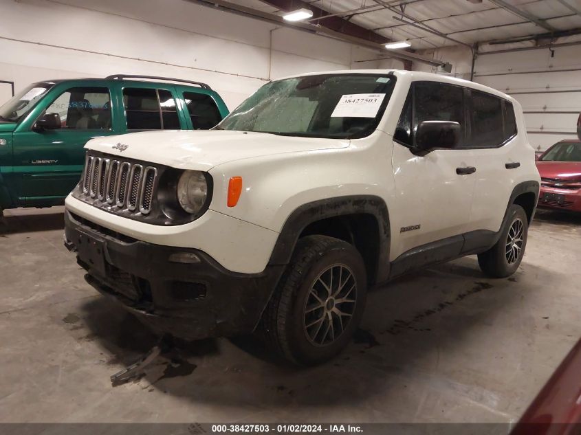 2017 JEEP RENEGADE SPORT - ZACCJBAB0HPF61827