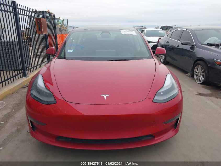 2022 TESLA MODEL 3 - 5YJ3E1EB6NF275637