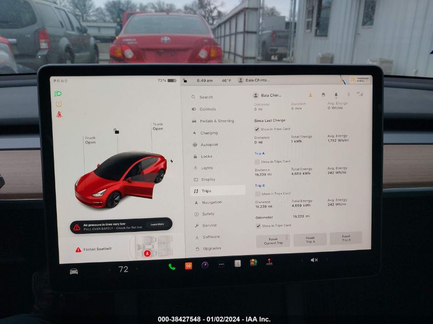 2022 TESLA MODEL 3 - 5YJ3E1EB6NF275637
