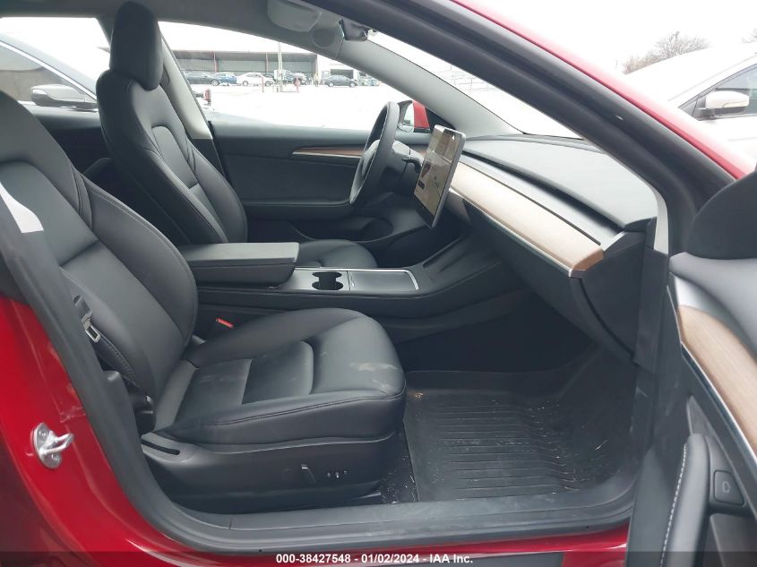 2022 TESLA MODEL 3 - 5YJ3E1EB6NF275637