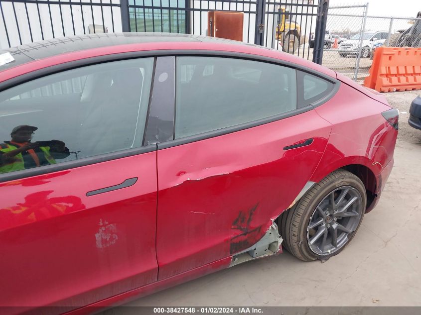 2022 TESLA MODEL 3 - 5YJ3E1EB6NF275637