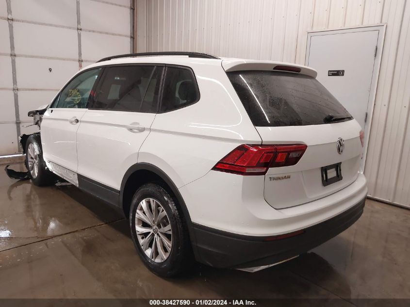 2018 VOLKSWAGEN TIGUAN 2.0T S - 3VV0B7AX0JM074467