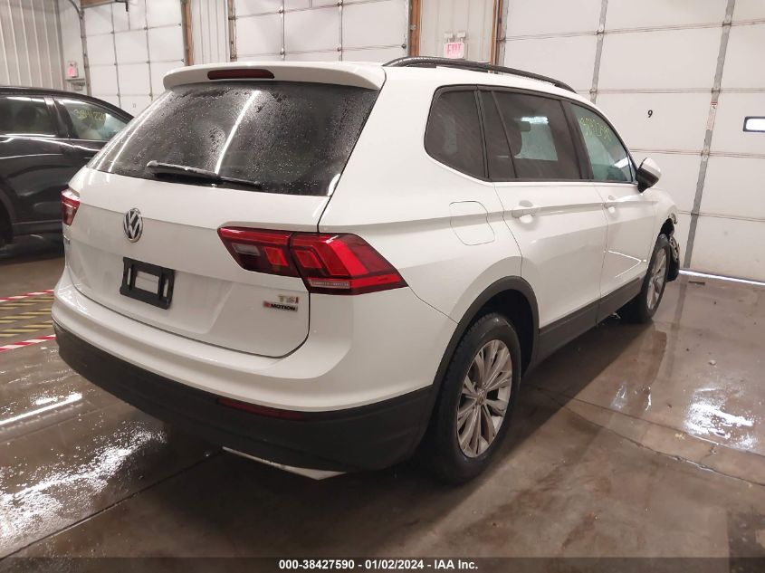 2018 VOLKSWAGEN TIGUAN 2.0T S - 3VV0B7AX0JM074467