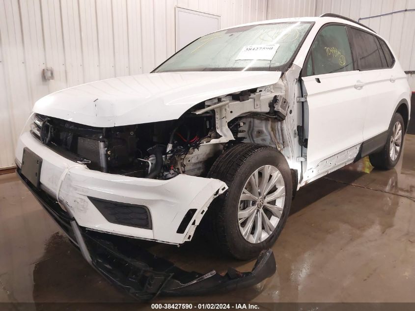 2018 VOLKSWAGEN TIGUAN 2.0T S - 3VV0B7AX0JM074467