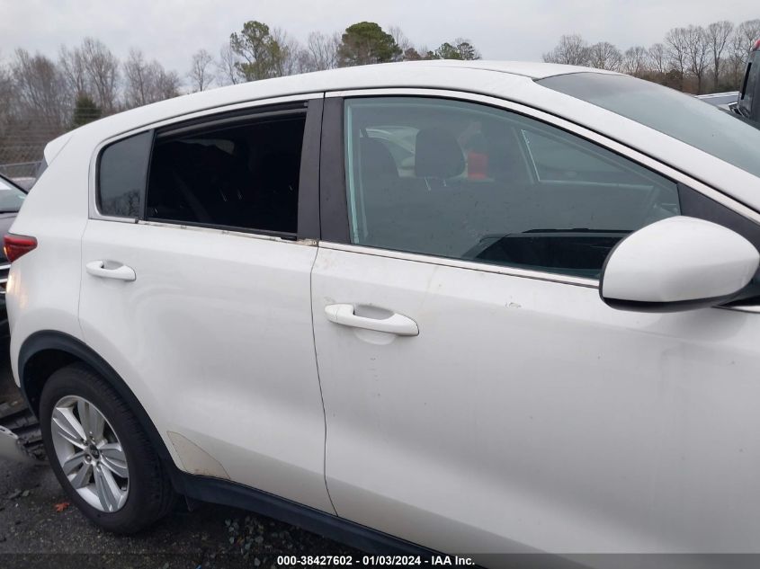 2018 KIA SPORTAGE LX - KNDPM3AC5J7304091