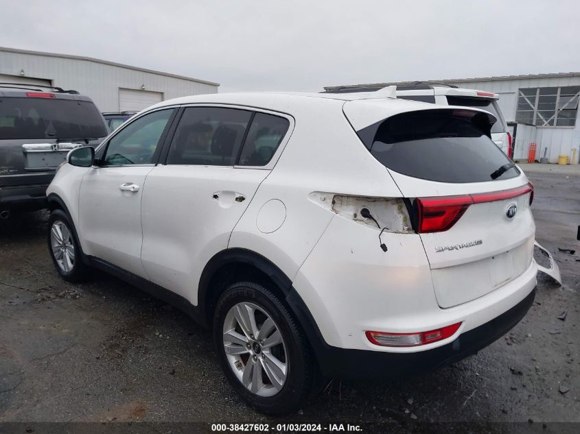 2018 KIA SPORTAGE LX - KNDPM3AC5J7304091