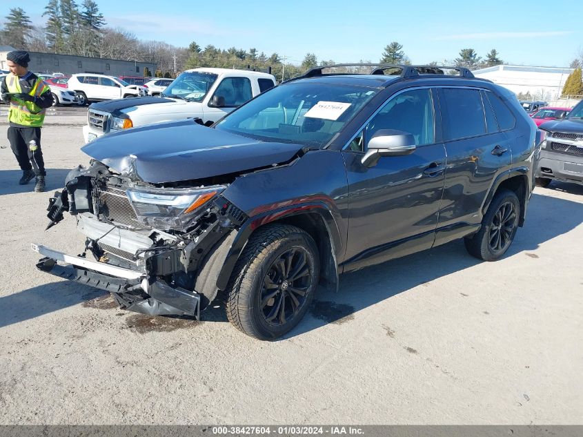 2022 TOYOTA RAV4 SE HYBRID - 4T3T6RFV8NU085420