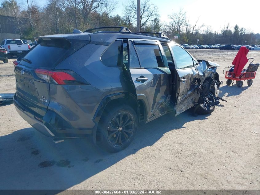 2022 TOYOTA RAV4 SE HYBRID - 4T3T6RFV8NU085420