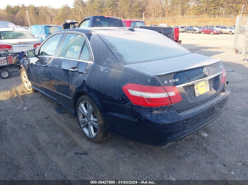 2013 MERCEDES-BENZ E 350 4MATIC - WDDHF8JB6DA720439