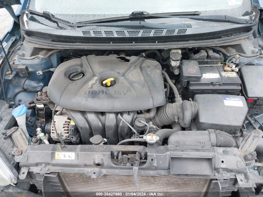 2013 HYUNDAI ELANTRA GLS (ULSAN PLANT) - KMHDH4AE9DU973271