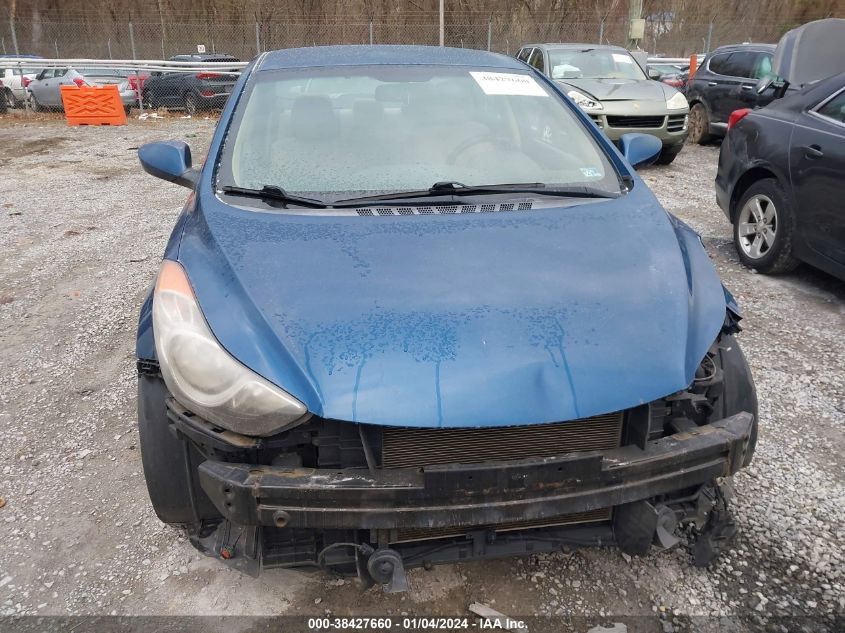 2013 HYUNDAI ELANTRA GLS (ULSAN PLANT) - KMHDH4AE9DU973271