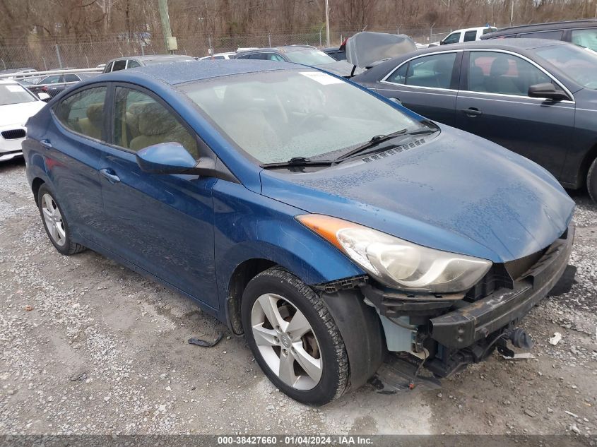 2013 HYUNDAI ELANTRA GLS (ULSAN PLANT) - KMHDH4AE9DU973271