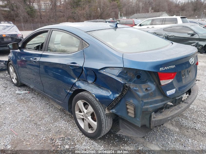 2013 HYUNDAI ELANTRA GLS (ULSAN PLANT) - KMHDH4AE9DU973271