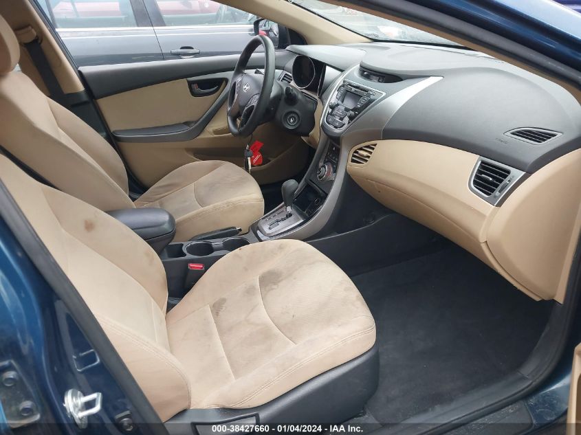2013 HYUNDAI ELANTRA GLS (ULSAN PLANT) - KMHDH4AE9DU973271
