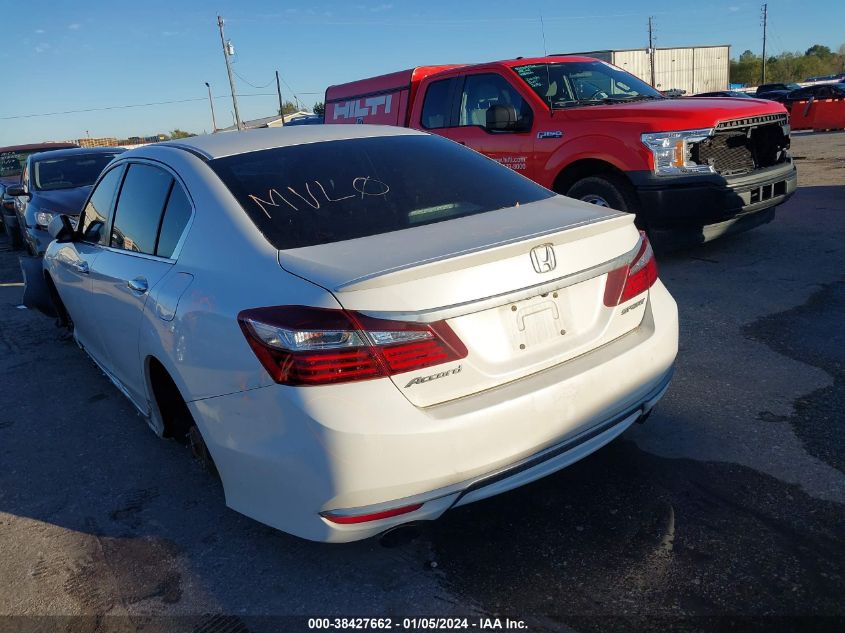 2017 HONDA ACCORD SPORT - 1HGCR2F58HA225839