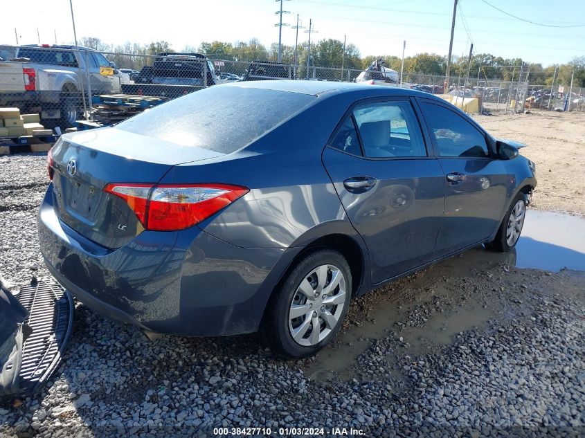 2015 TOYOTA COROLLA LE - 5YFBURHE5FP278022