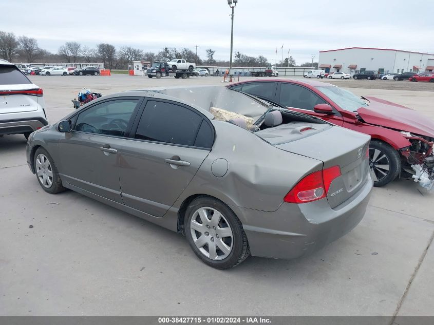 2HGFA16578H353229 | 2008 HONDA CIVIC