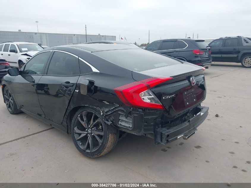 2020 HONDA CIVIC SPORT - 19XFC2F86LE000610